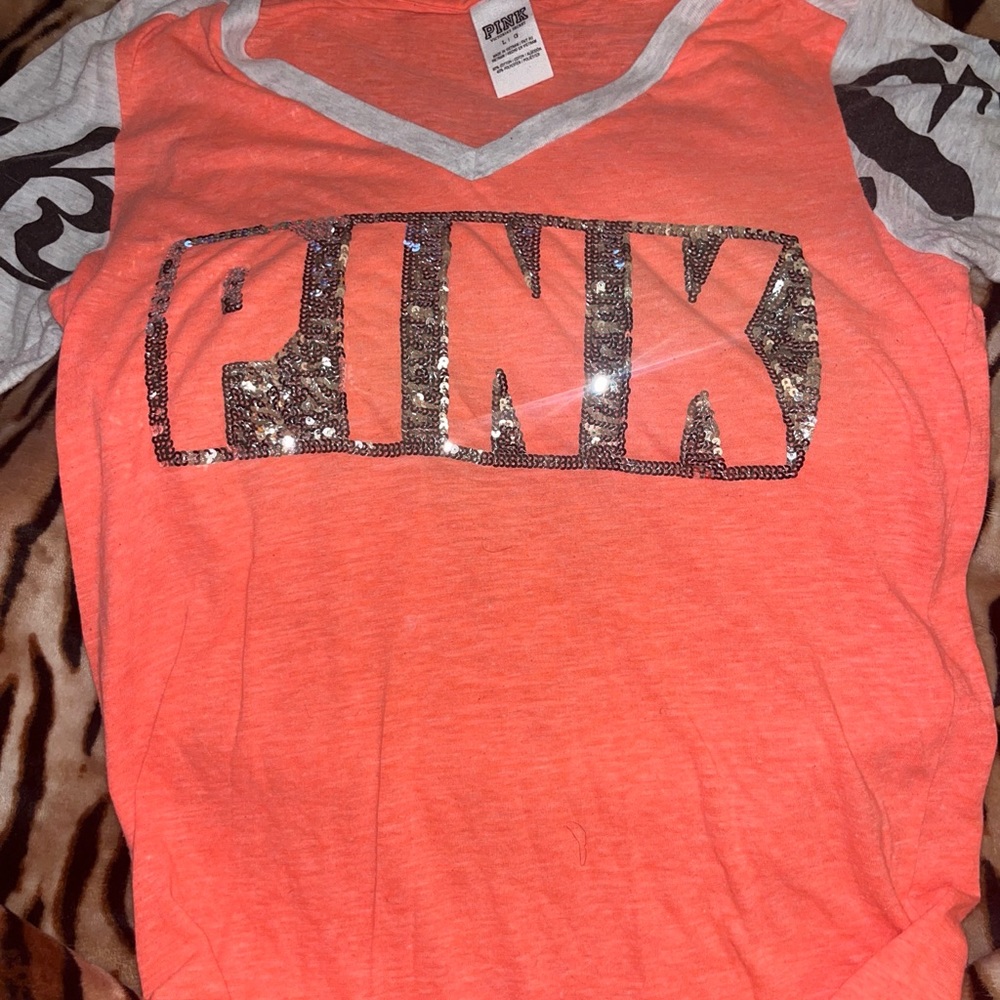 Victoria secret PINK bling tee